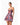 Elliatt Delphine Tulip Mini Dress in Pink & Black Floral