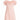 A.L.C. Opal Feather Trimmed Mini Dress in Dusty Rose
