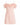A.L.C. Opal Feather Trimmed Mini Dress in Dusty Rose