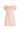 A.L.C. Opal Feather Trimmed Mini Dress in Dusty Rose