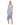Alexis Costa Dress - Blue Jacquard