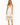 Farm Rio Flower Embroidery Asymmetric Hem Midi Dress - Off-White