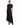 A.L.C. Alessia Polka Dot Crepe Maxi Dress - Black/Cream