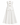 Self-Portrait White Taffeta Bandeau Midi Dress - White
