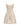 Alice + Olivia Hallie Peekaboo Mini Dress - Gold