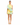 Acler Cotwall Mini Dress - Yellow/Blue