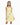 JW Pei Orchid Embroidered Strapless A-Line Midi - Pale Yellow