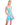 Alexis Saverine Dress — Cerulean Blue