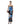 STAUD Mae Dress - Blue Prism