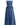 AKNVAS Eryn Midi Denim Dress w/ 3D Rose Detail - Blue Denim