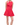 STAUD Gwen Mini Dress - Cherry