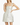 Simkhai Lydia Metallic Mini Dress - Silver