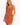 Alémais Dusty Embroidered Mini Dress - Orange/Rust