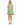 Alémais Sara Mini Twist Sundress - Green