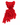 AKNVAS Olive Ruffle Dress - Red