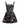 Alice + Olivia Veda Pleated Mini Dress - Twisting Vines Black