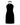 Self-Portrait Black Velvet Crystal Trim Mini Dress - Black