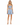 Sandro Rosie Gingham Skirt & Josie Crop Top Set - Blue/White